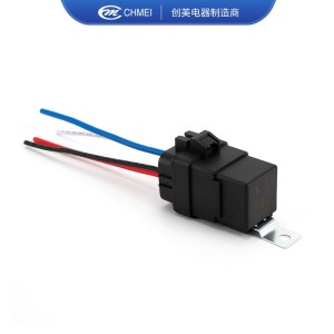 厂家供应 防水一体继电器四脚常开汽车继电器 电动车电瓶车继电器 10个