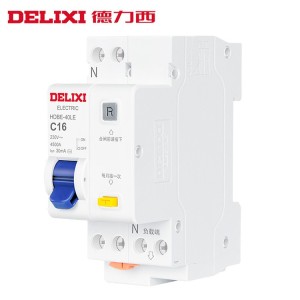 德力西家用双进双出DPN漏电保护断路器16 20a32a 2位1p+ N空开漏保