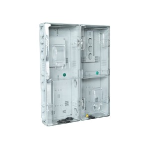 三相互感器箱 800X760X180透明户外防水三相电表箱多功能动力箱 3个