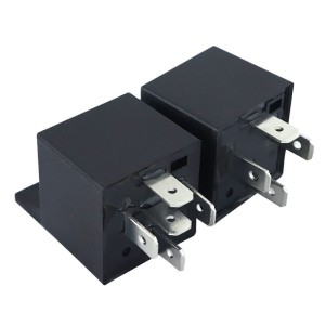 40A12V/24VJD1914/JD1912 4脚/5脚塑料安装孔 汽车继电器