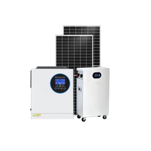 太阳能光伏发电220V小型家用光伏发电套装离并网储能供电发电系统 2套