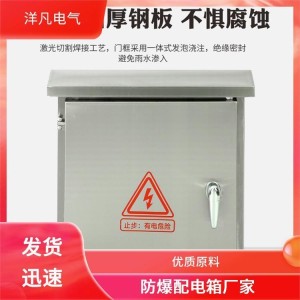 不锈钢防爆配电箱 精工细作质量好 办公大楼用 洋凡电气 精致打造