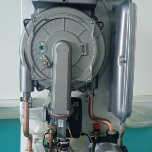 60KW匠奥燃气全预混低氮冷凝壁挂式锅炉内置泵封闭式供暖600平