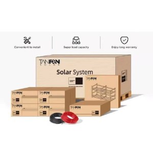 家用型太阳能发电机全套5KW光伏离网纯正弦波太阳能发电系统