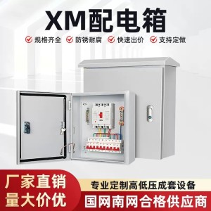 XM配电箱低压配电箱成套工业家用小型配电柜非标工厂家用明装电表