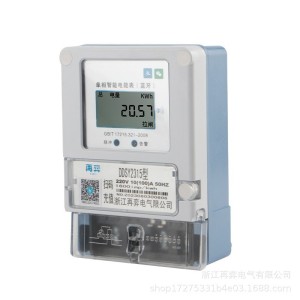 手机蓝牙扫码预付费电表出租房家用单相4G远程智能电能表